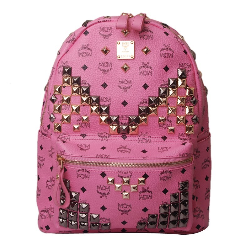 2014 NEW Sytle MCM Studded Backpack NO.0035